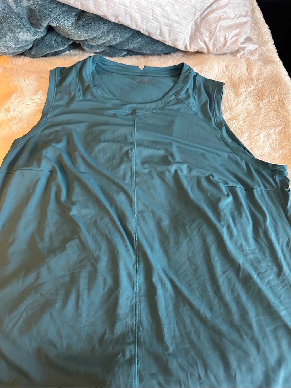 Athleta Teal Blue Performance Tank